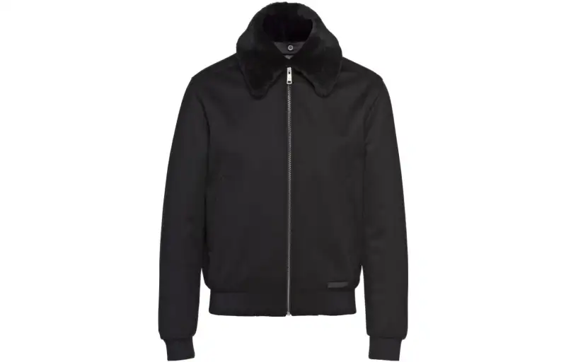 Prada cashmere bomber jacket