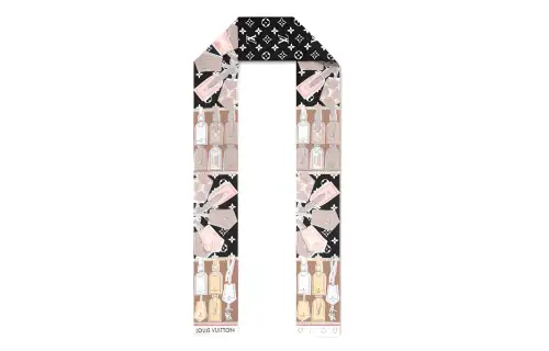 LOUIS VUITTON Hair Bands Women's Pink/Black