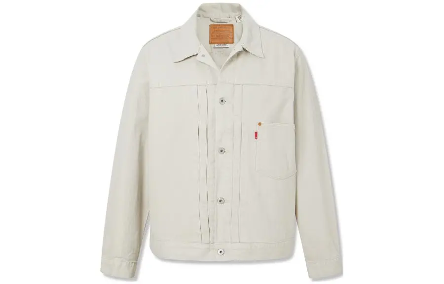 Levi's Denim Jackets Men's Khaki Lapel Moderate Other