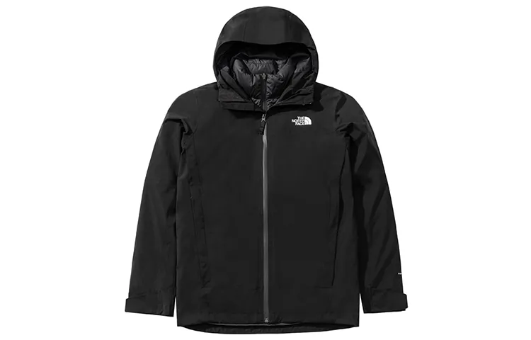 THE NORTH FACE Waterproof And Breathable Windbreaker Jacket Men's Black 550 Fill Power