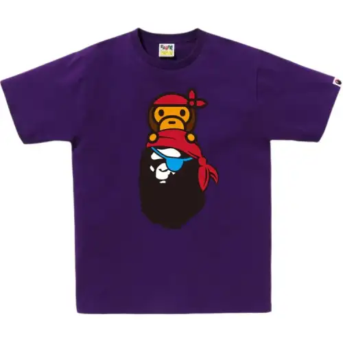 Bape Pirate Milo On Ape Head Tee SS25