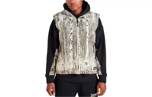 Timberland Vests Men's Multicolor Stand Collar Moderate Other