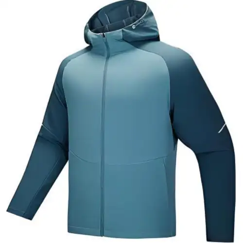 Anta Running Collection Jackets & Coats Men's Silk Blue Green