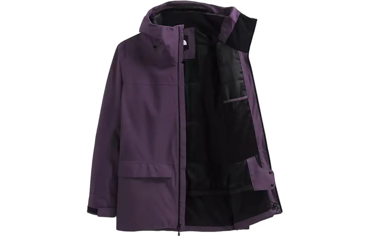 THE NORTH FACE Jackets Men's Purple Hooded Moderate Other