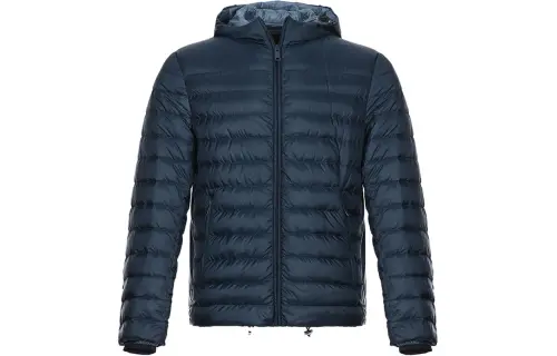PRADA Down Jackets Men's Navy Hooded Moderate Other