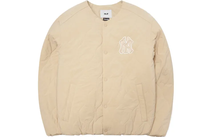MLB Puffer Jacket Winter Unisex Beige