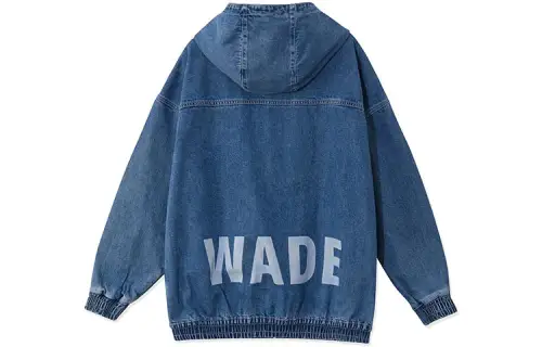 Li Ning Denim Jacket Men's Denim Blue
