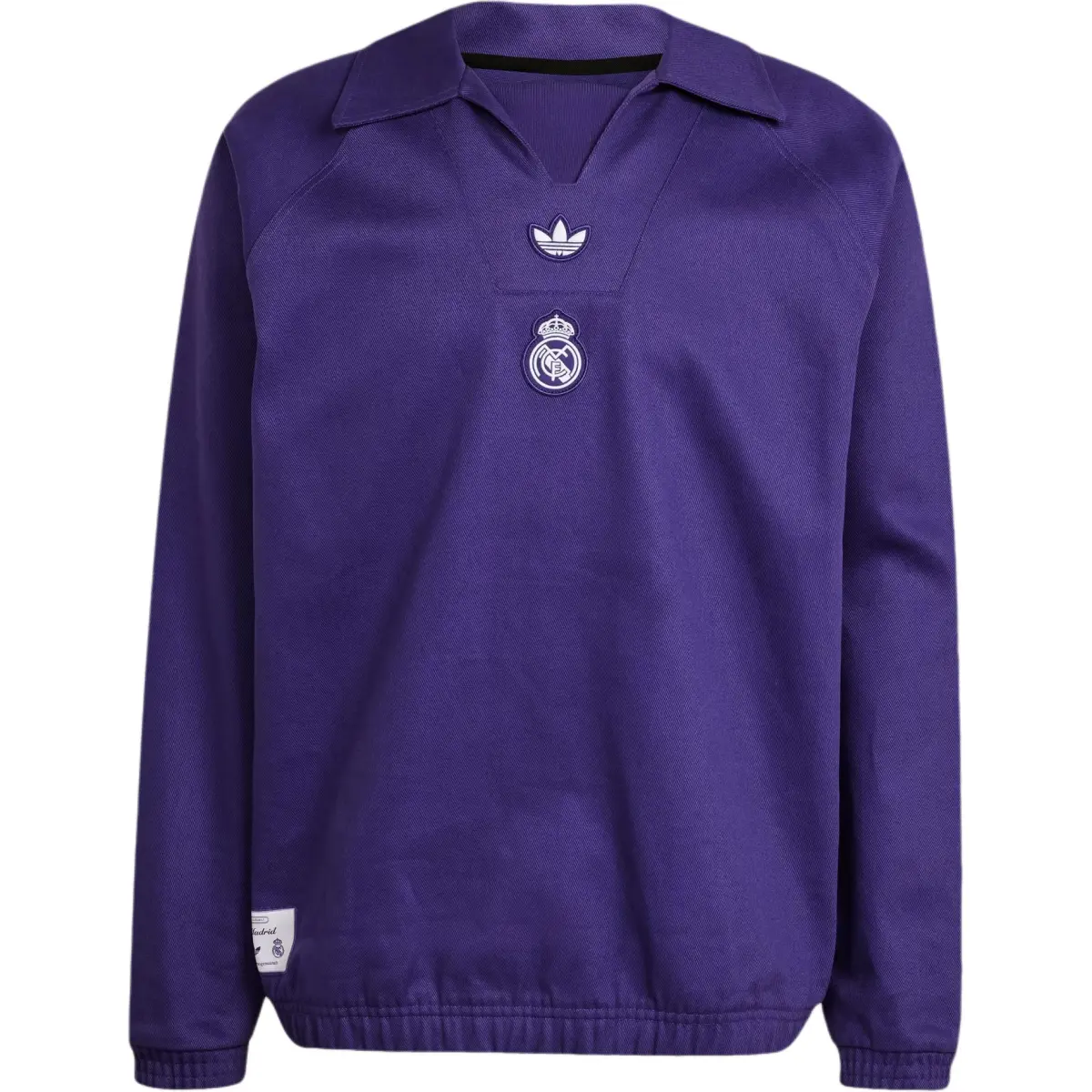 Adidas Real Madrid Terrace Icons Drill Sweatshirt