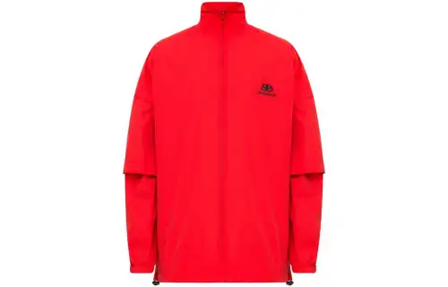 Balenciaga Jackets & Coats Loose Fit Men's Red