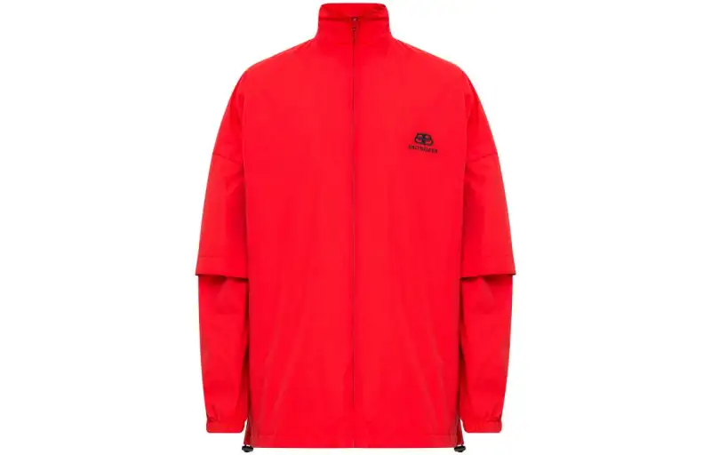 Balenciaga Jackets & Coats Loose Fit Men's Red