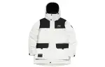 Li Ning Down Jackets Men's White Stand Collar Thickened Other