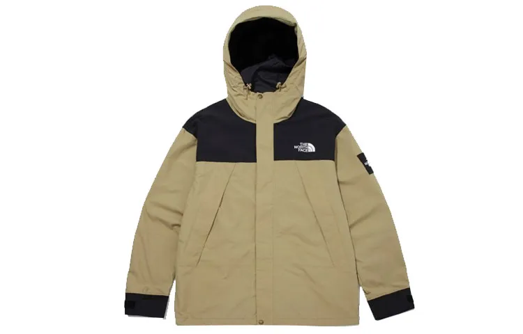 THE NORTH FACE Waterproof And Windproof To Keep Warm Windbreaker Jacket Unisex Khaki