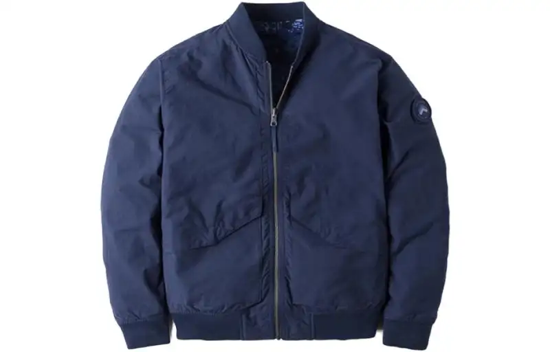 Timberland Jackets Men's Navy Blue Stand Collar Moderate Other
