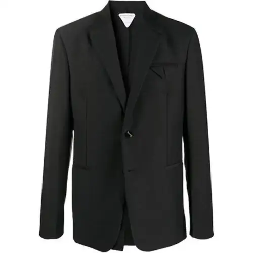 Bottega Veneta SS22 Business Suit Coat Men's Black