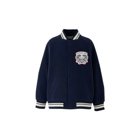 Onitsuka Tiger Jackets & Coats Unisex Navy Blue