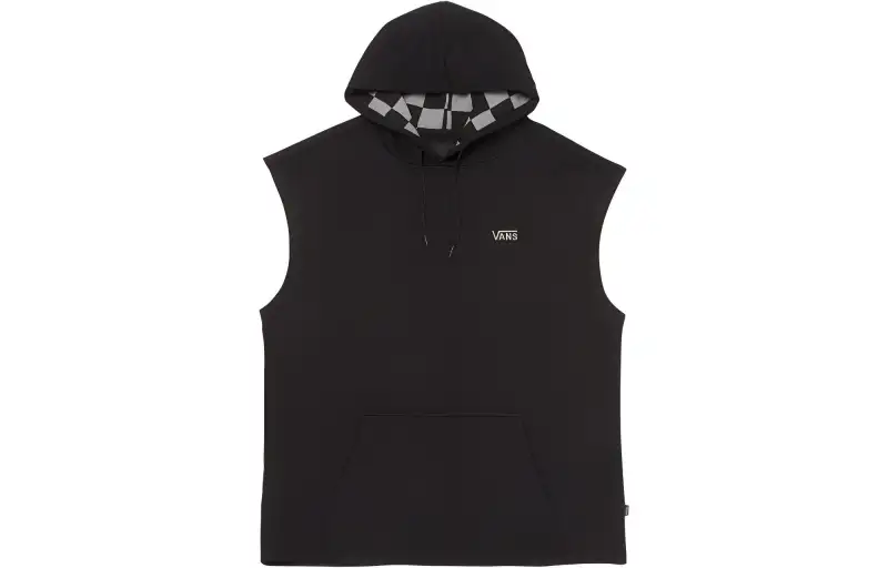 Vans Vests Unisex Black Hooded Non Detachable Moderate Other