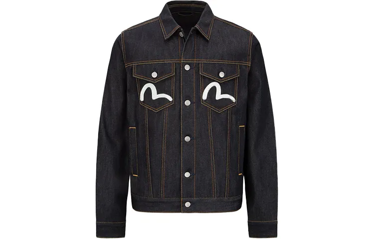 EVISU Denim Jacket Men's Denim Blue