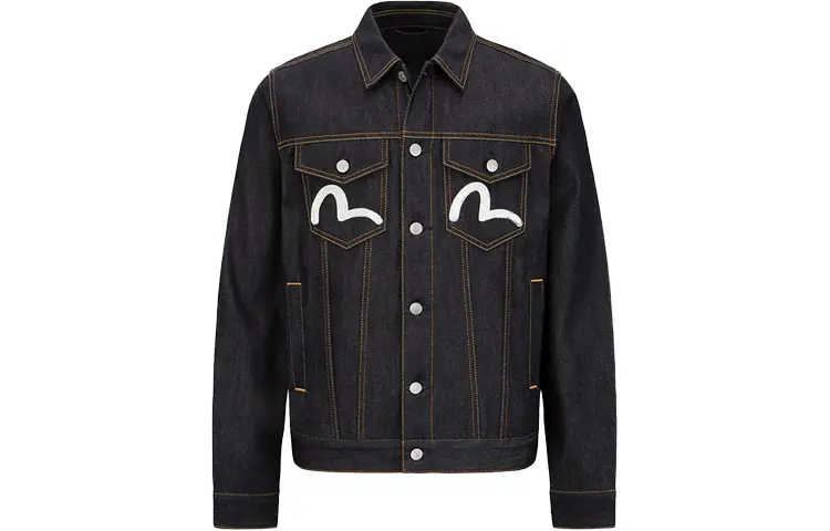 EVISU Denim Jacket Men's Denim Blue