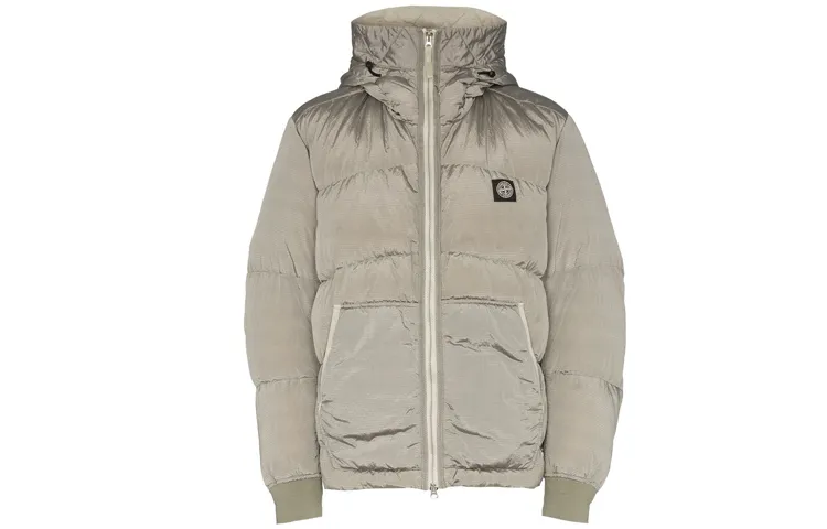 STONE ISLAND Down Jacket Unisex Metallic