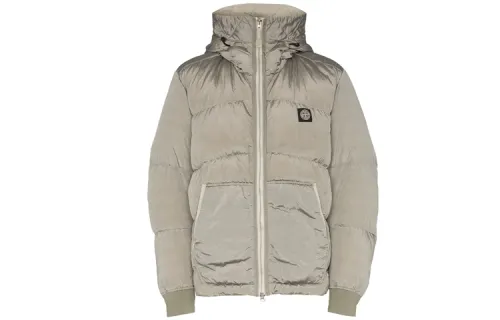 STONE ISLAND Down Jacket Unisex Metallic