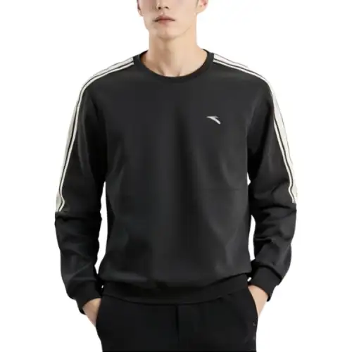 Anta Sweatshirt Men's Basic Black