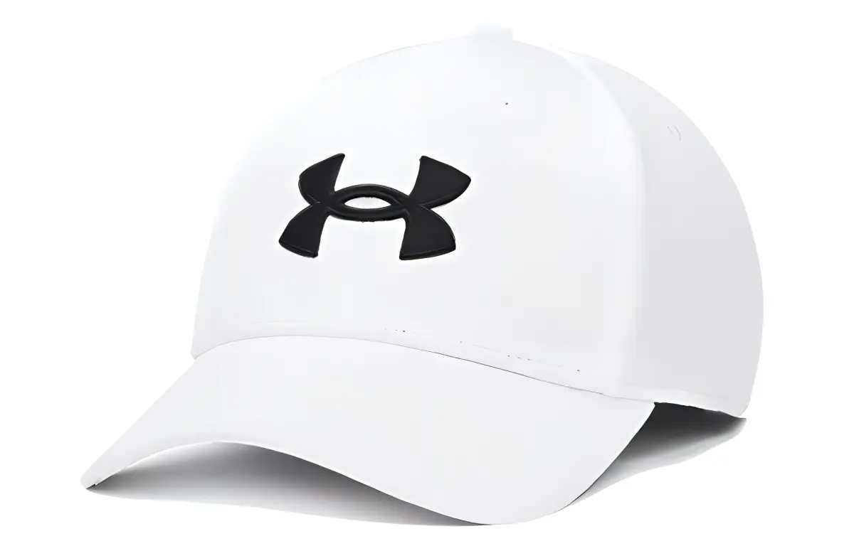 Under Armour Cotton Polyester Blend, Polyester Baseball Caps Men's White