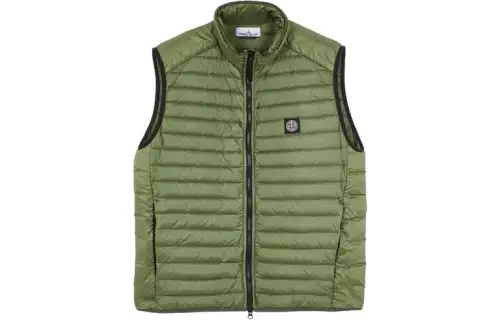 STONE ISLAND G0224 Loom Woven Chambers R Nylon Down TC Gilet