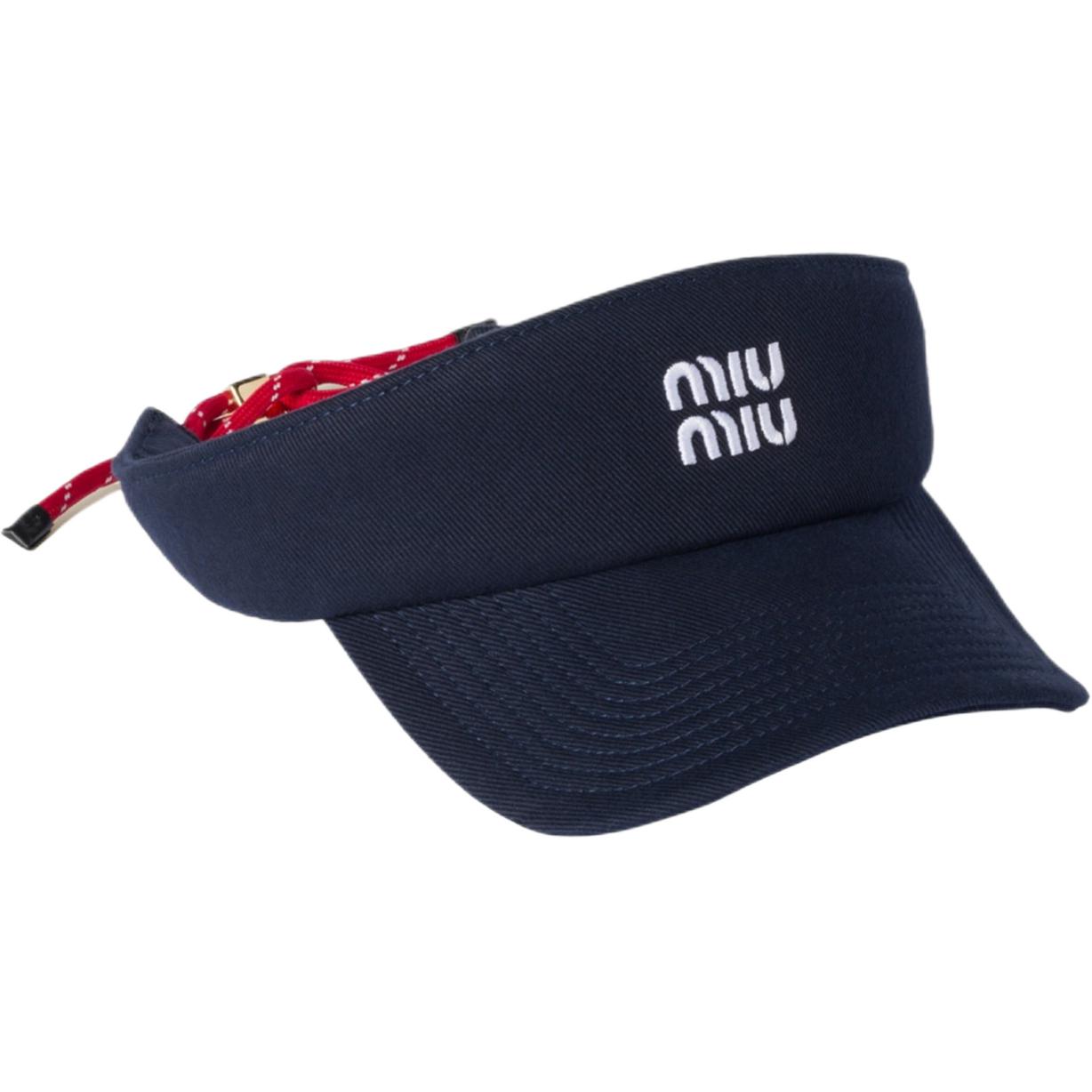 Женская панама MIU MIU (синяя)