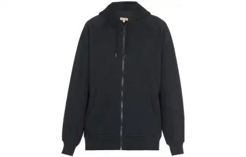 Burberry Jackets Men's Black Hooded Moderate Other