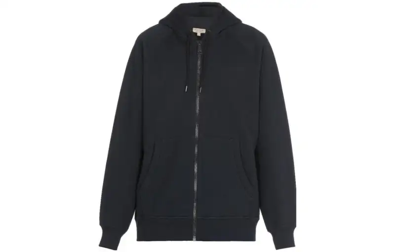 Burberry Jackets Men's Black Hooded Moderate Other