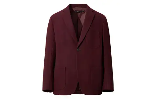 UNIQLO FW20 Business Suit Men's Dark Red