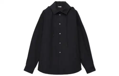 LOEWE Hooded Overshirt In Cotton