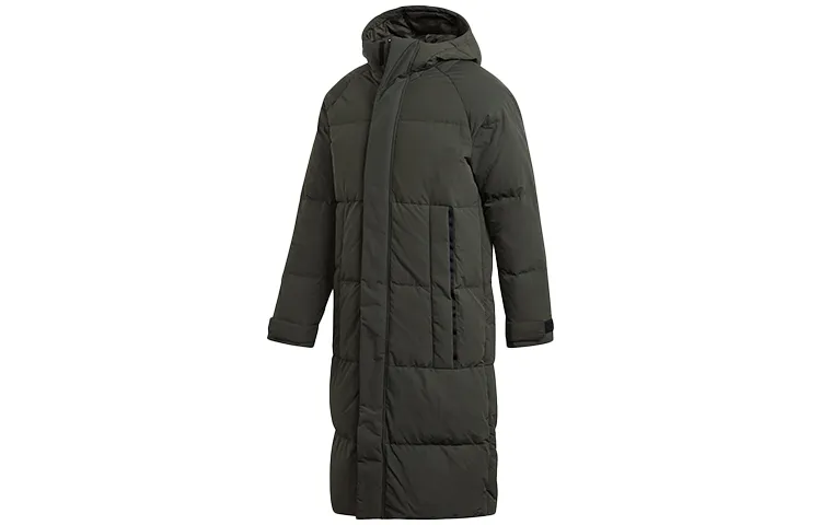 Adidas Down Jacket Men's Dark Earthy Brown