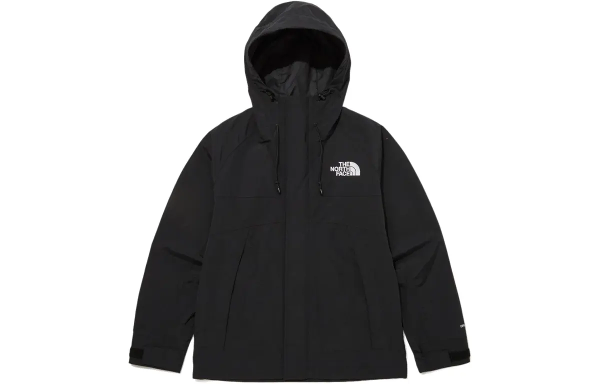 THE NORTH FACE Waterproof And Windproof Windbreaker Coats Unisex Black