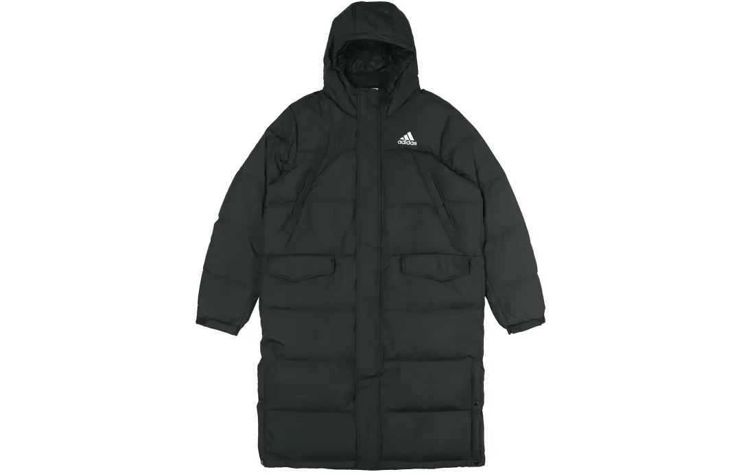 Adidas LONG DOWN Jacket Winter Men's Black
