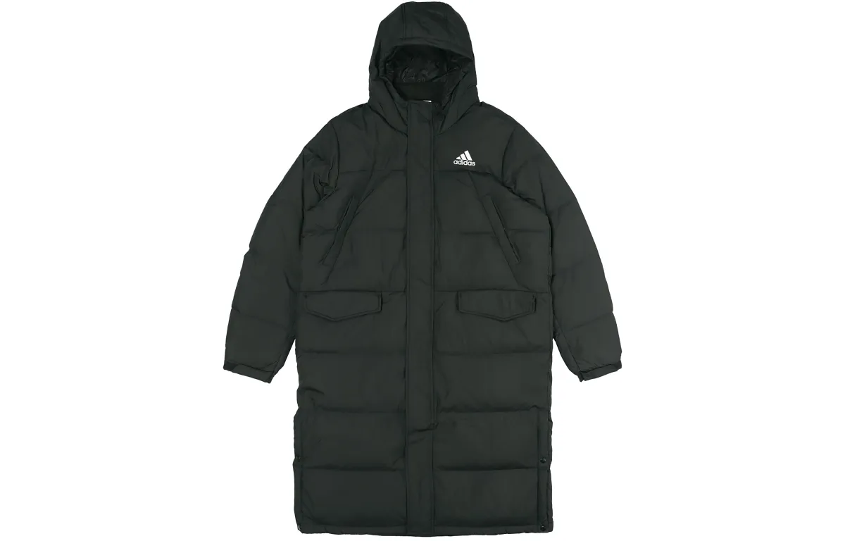 Adidas LONG DOWN Jacket Winter Men's Black