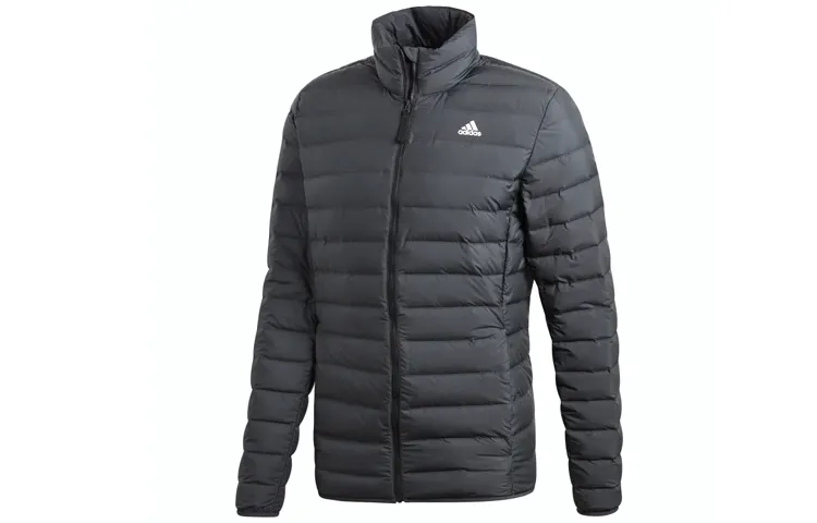 Adidas Varilite Down Jacket Winter Men's Charcoal Black