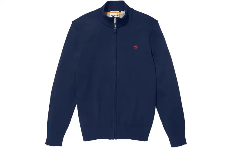 Timberland Jackets Men's Dark Blue Stand Collar Moderate Other