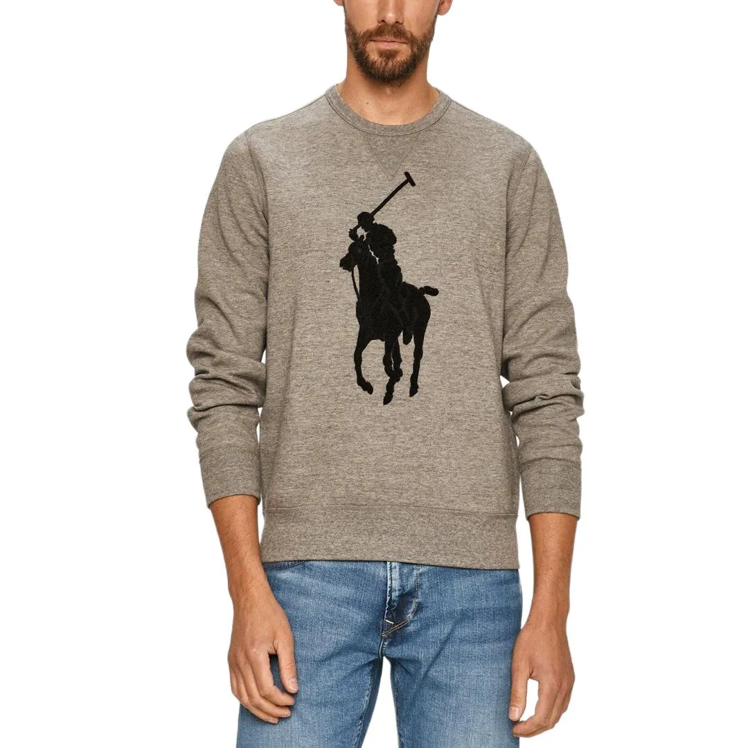Polo Ralph Lauren Big Pony FW23 Sweatshirt Men's Gray