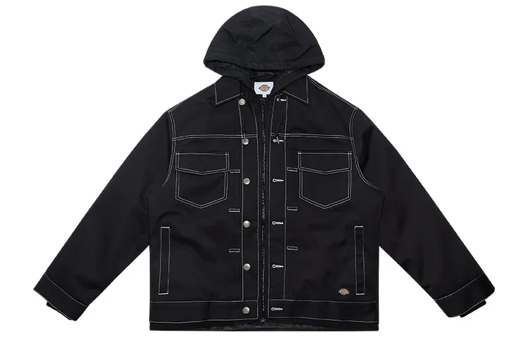 Dickies Puffer Jacket Winter Unisex Black
