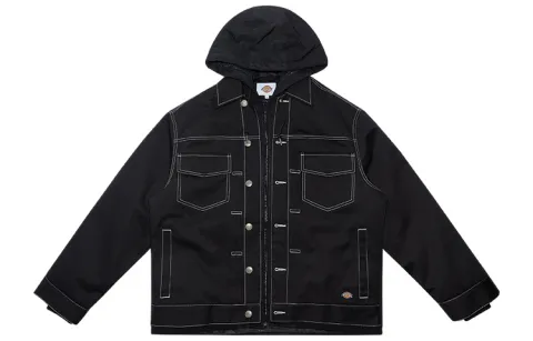 Dickies Puffer Jacket Winter Unisex Black