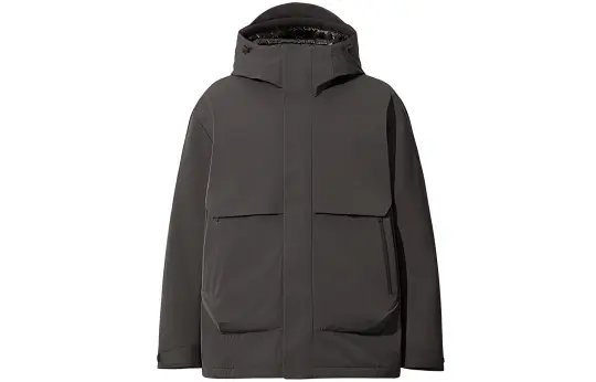 UNIQLO Jil Sander Down Jacket Winter Men's Dark Gray