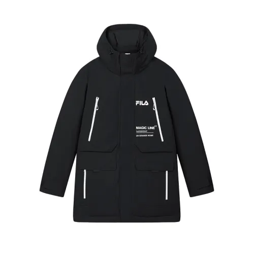FILA Down Jacket Men's Jet Black
