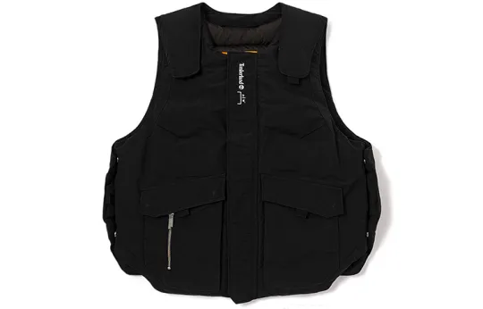 Timberland X A Cold Wall* Down Vests Men's Black Collarless Other