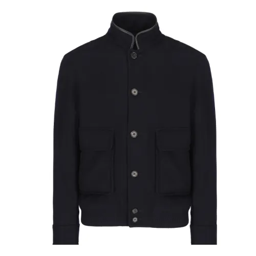 Loro Piana Jackets & Coats Men's Marine Blue