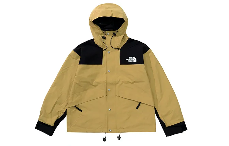 THE NORTH FACE 1986 Series FW22 Waterproof, Windproof, And Breathable Windbreaker Jacket Unisex Khaki