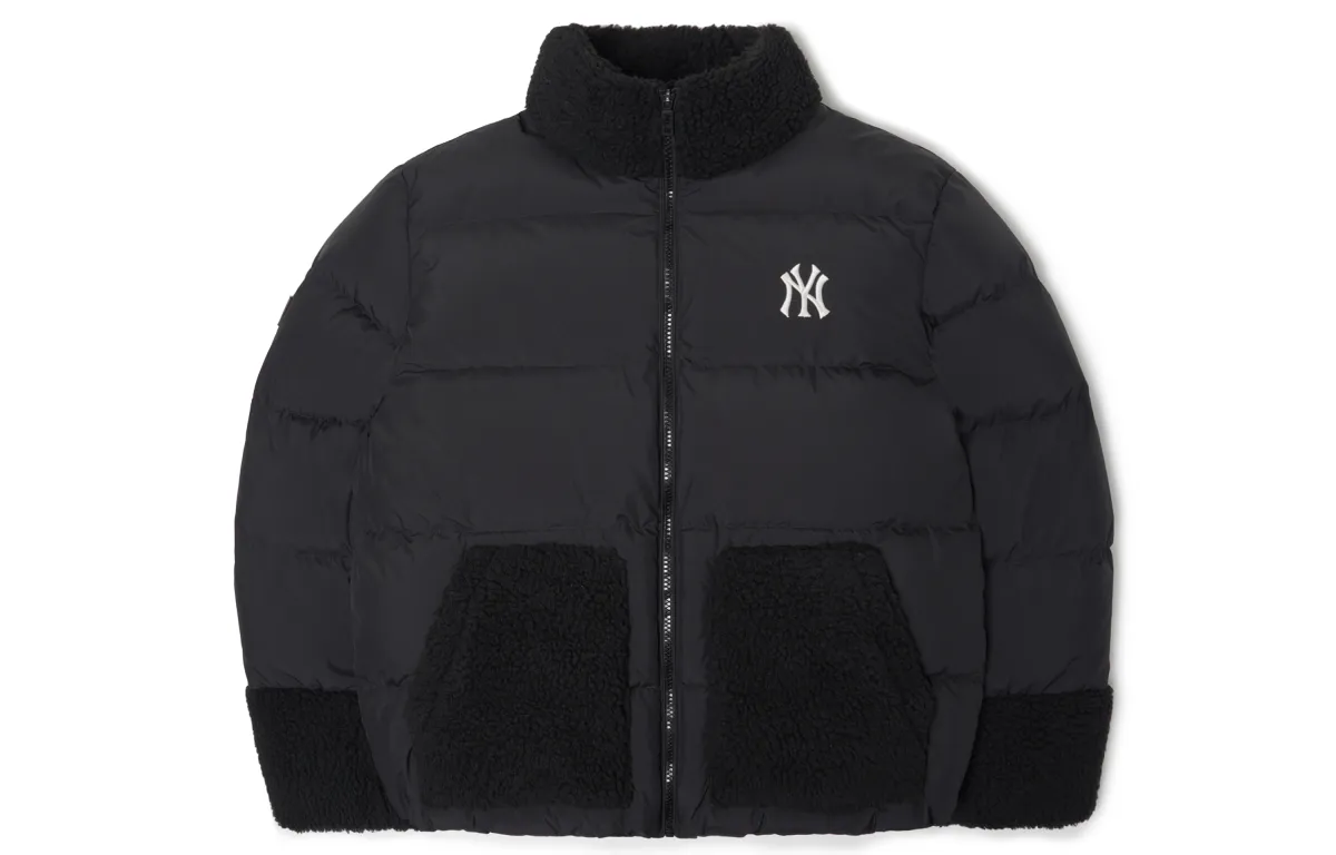 MLB Down Jacket Short Unisex Black