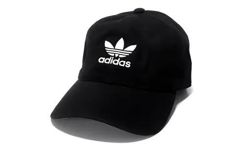 Adidas Originals Cotton Baseball Caps Women's Black