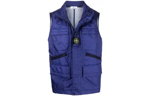 STONE ISLAND Vest Unisex Dark Blue