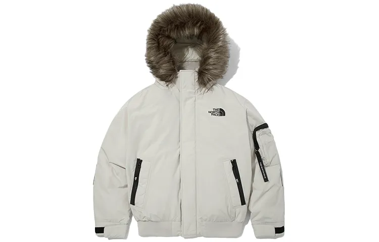 THE NORTH FACE Jackets Unisex Gray Hooded Moderate Other